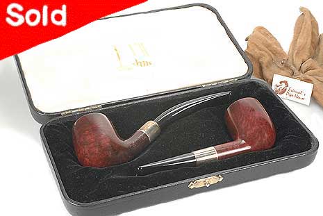 Alfred Dunhill Duke St S.W. 2 Pipes Set Estate